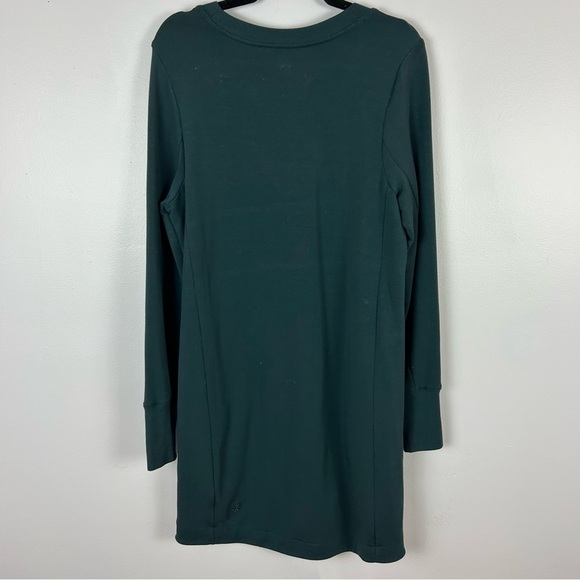 Athleta Teal Long Sleeve Tunic Dress Size Medium - Picture 10 of 11